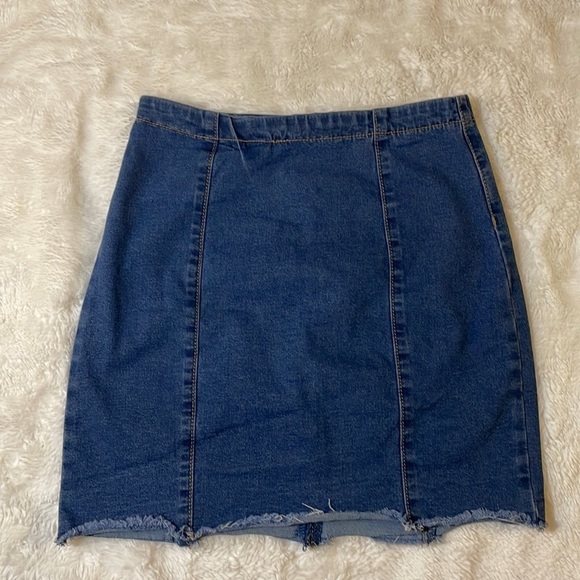 Forever 21 Jean Skirt - Picture 1 of 6
